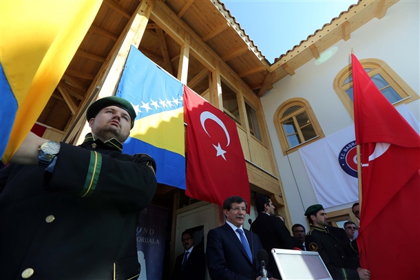 Tarihi Saraybosna Mevlevi Tekkesini Davutoğlu açtı