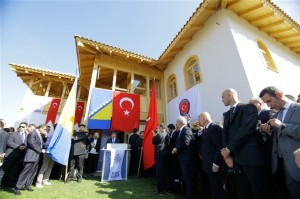 Tarihi Saraybosna Mevlevi Tekkesini Davutoğlu açtı